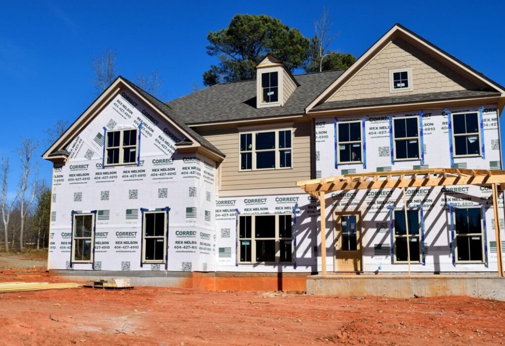 building houses
