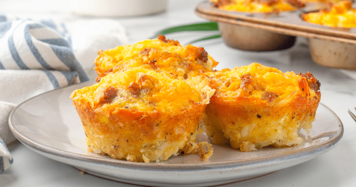 sausage egg and cheese muffins