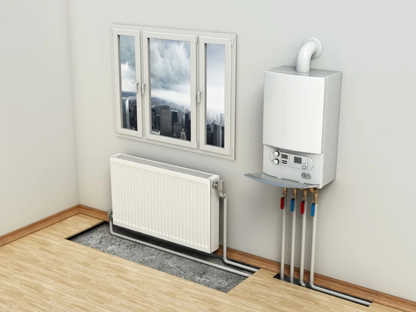 why do i have a combi boiler and a water tank