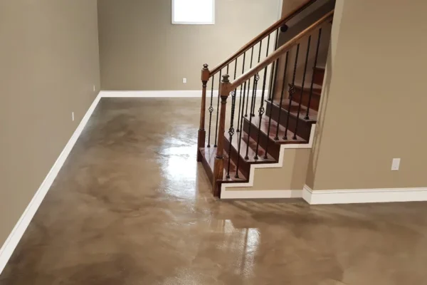indoor concrete floor paint ideas